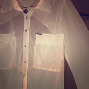 Sean John sheer shirt